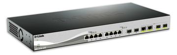 D-Link DXS 1210-12TC - Switch - Smart - 8 x 10GBase-T + 2 x combo 10 Gigabit SFP+/RJ-45 + 2 x SFP+ von LumaTech