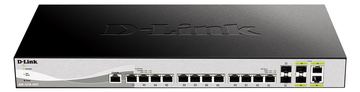 D-Link DXS 1210-16TC - Switch - Smart - 12 x 10GBase-T + 2 x SFP+ + 2 x C 10 G-Bit SFP+ von LumaTech
