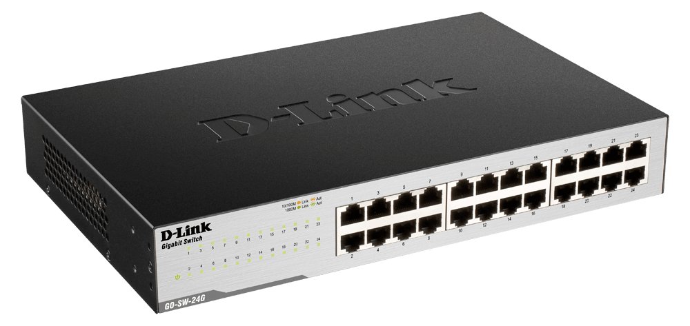 D-Link GO-SW-24G - Switch - unmanaged - 24 x 10/100/1000