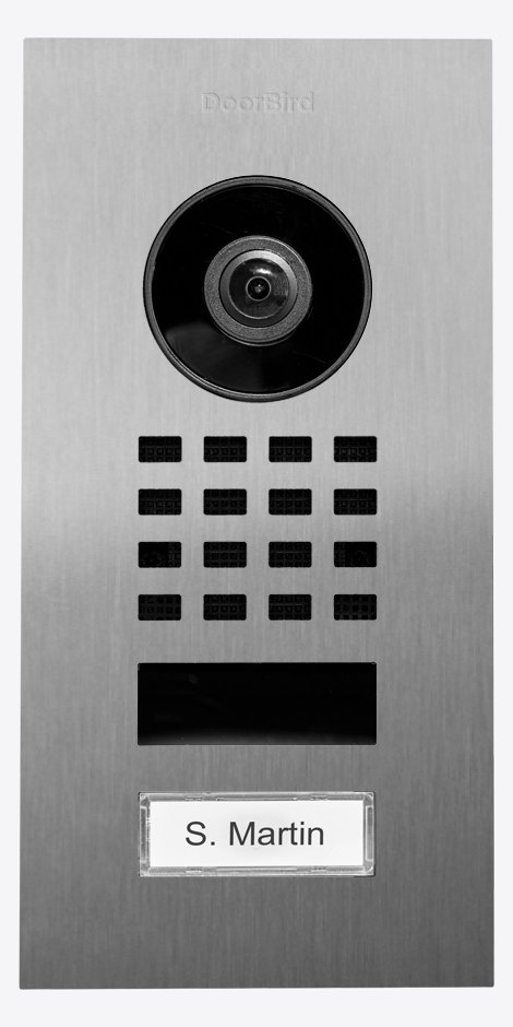 Doorbird D1101V IP Video Türstation Unterputz Edelstahl V4A