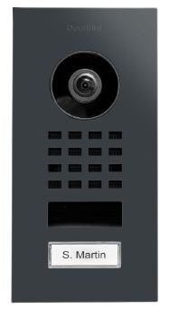 Doorbird D1101V IP Video Türstation Unterputz RAL 7016 von LumaTech