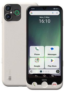Doro Aurora A30 graphit+ Wireless Charging Station - Smartphone - 128 GB von LumaTech