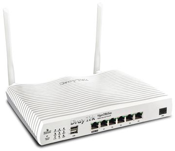 Draytek Vigor 2865ax - Wi-Fi 6 (802.11ax) - Dual-Band (2,4 GHz/5 GHz) - Ethernet/LAN - ADSL2 - Weiß - Tabletop-Router von LumaTech