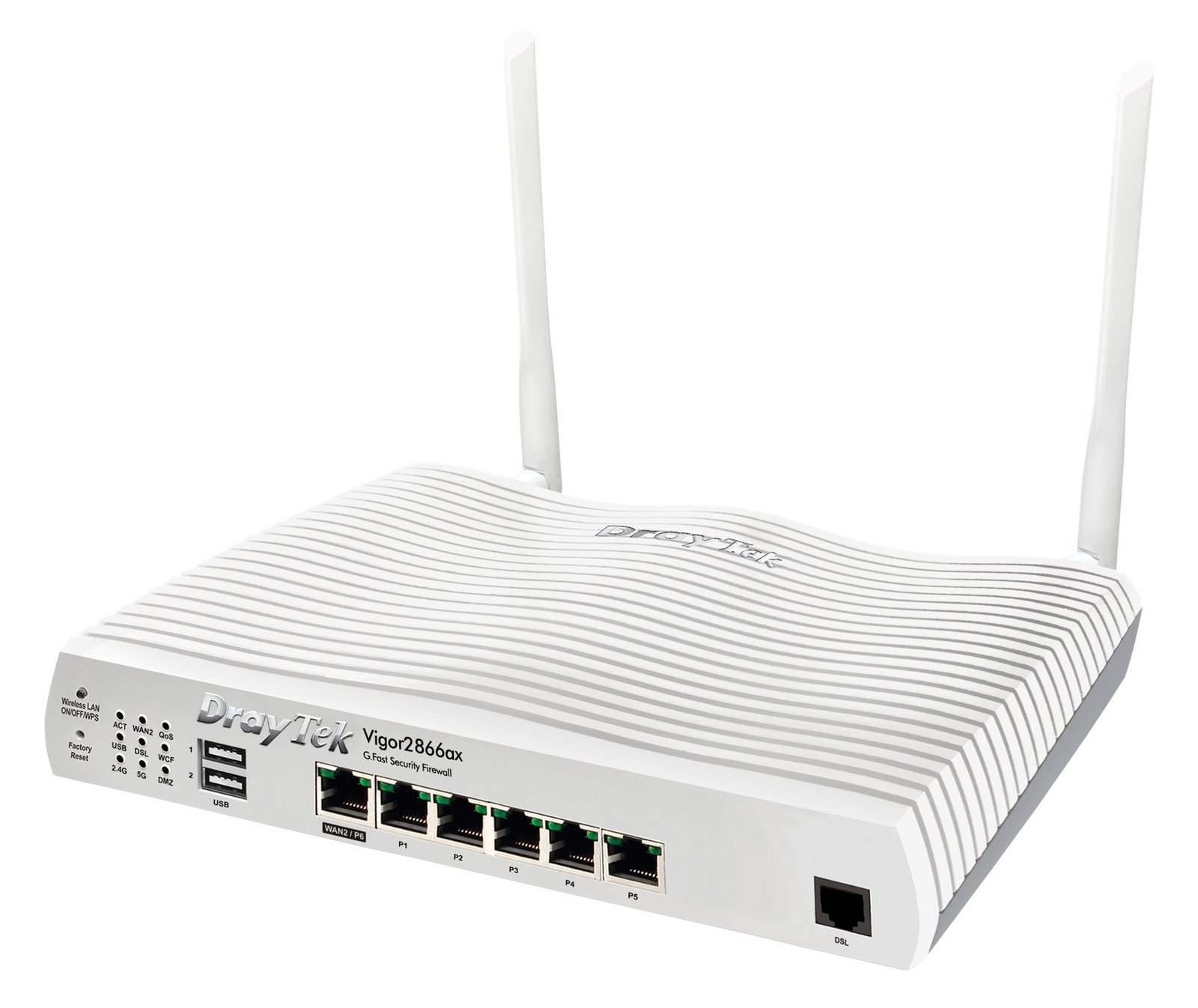 Draytek Vigor 2866ax - Wireless Router - DSL-Modem Switch mit 6 Ports