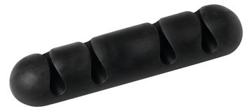 Durable CAVOLINE CLIP 4 - Kabelklammern - Graphite (Packung mit 2) von LumaTech