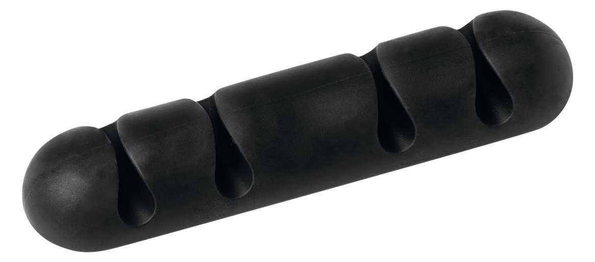 Durable CAVOLINE CLIP 4 - Kabelklammern - Graphite (Packung mit 2)