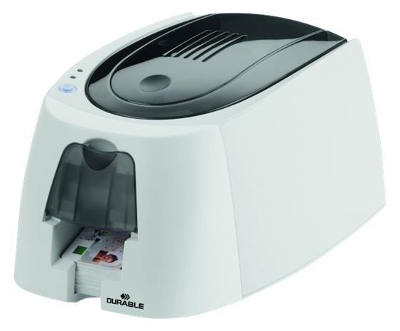 Durable DURACARD ID 300 - Plastikkartendrucker - Farbe - Thermosublimation/thermische Übertragung - CR-80 Card
