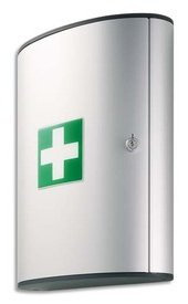 Durable FIRST AID BOX L - Silber - Aluminium - 302 mm - 118 mm - 400 mm