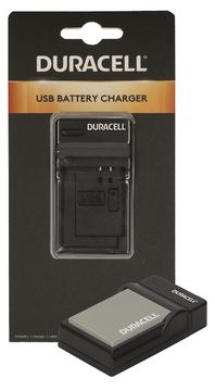 Duracell DRO5942 - USB - Indoor Batterieladegerät - Olympus BLN-1 - Schwarz - 5 V - 5 V von LumaTech