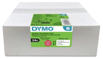 Dymo Etiketten Versand-/Namensschild 24 Rollen a 220 von LumaTech