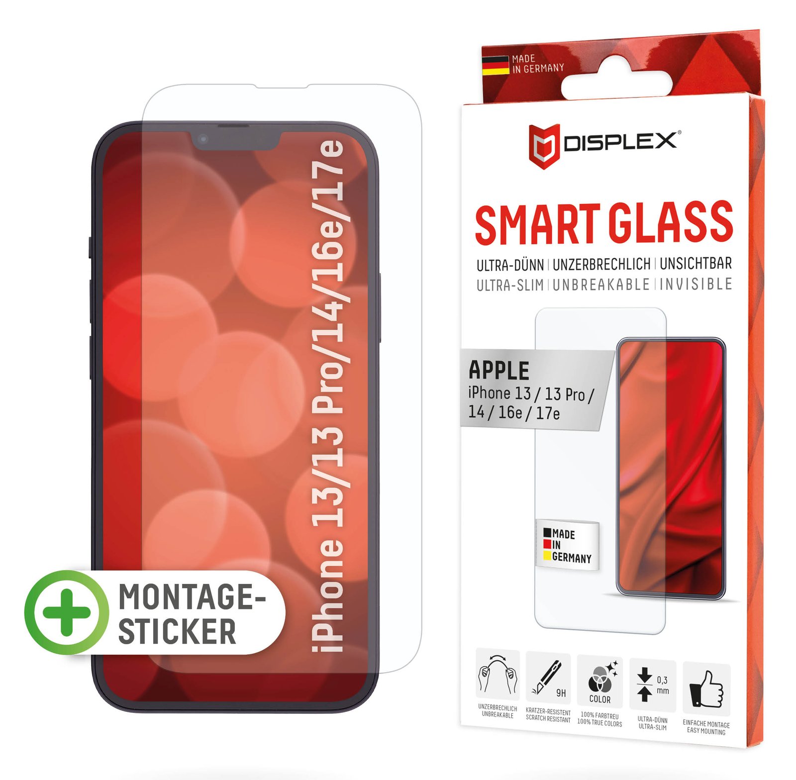 E.V.I. DISPLEX Smart Glass - Bildschirmschutz für Handy