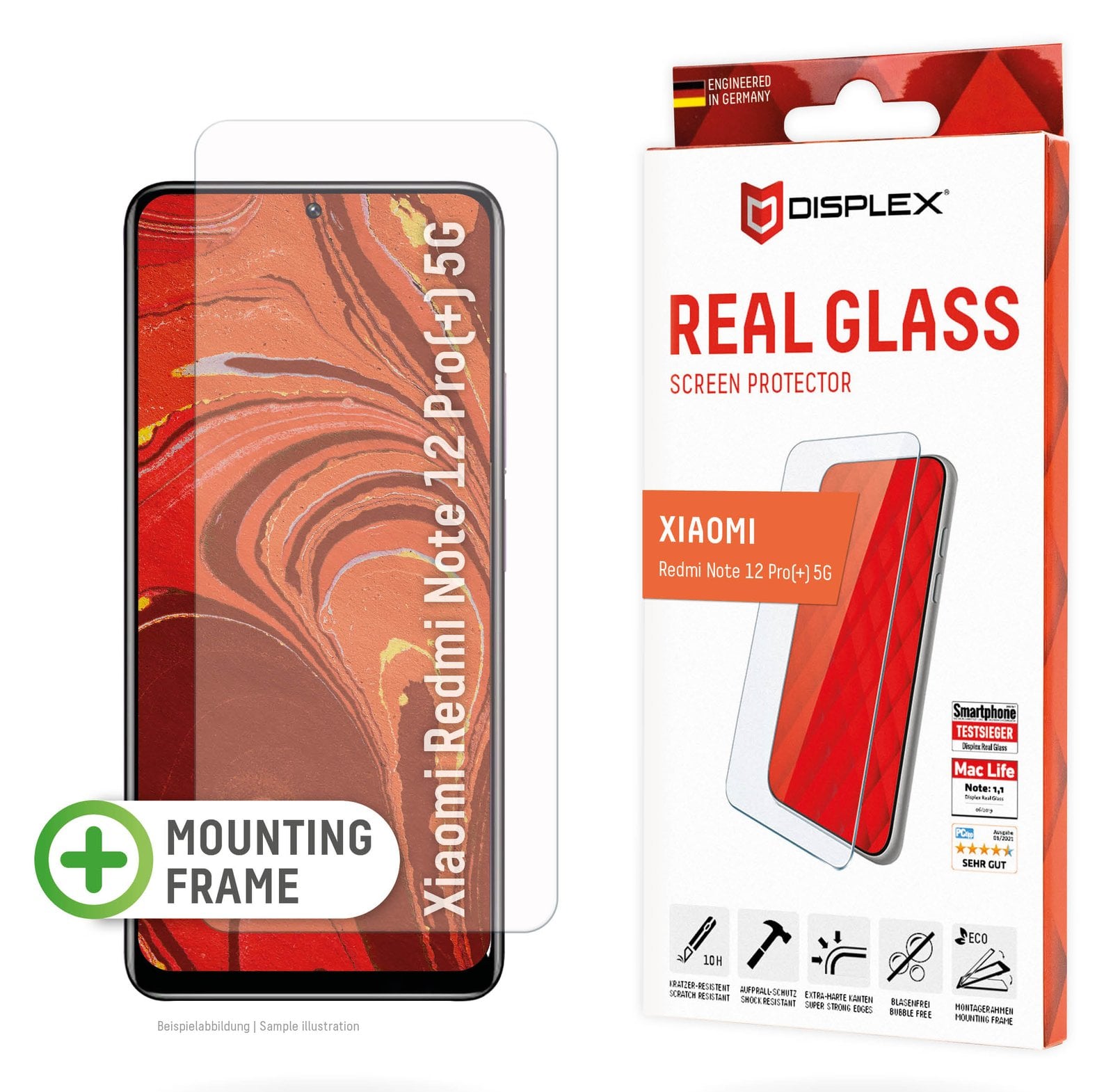 E.V.I. Real Glass Xiaomi Redmi Note 12 Pro+ 5G