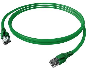 EasyLan FlexBoot Patchkabel Kat.6A S/FTP grün 3.00m - FTP - SFTP von LumaTech