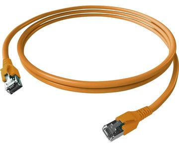 EasyLan FlexBoot Patchkabel Kat.6A S/FTP orange 7.50m - FTP - SFTP von LumaTech