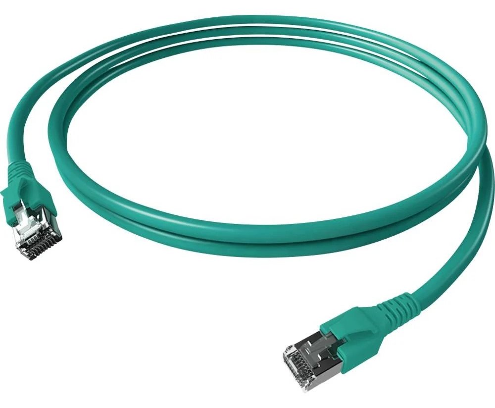 EasyLan FlexBoot Patchkabel Kat.6A S/FTP türkis 7.50m - FTP - SFTP