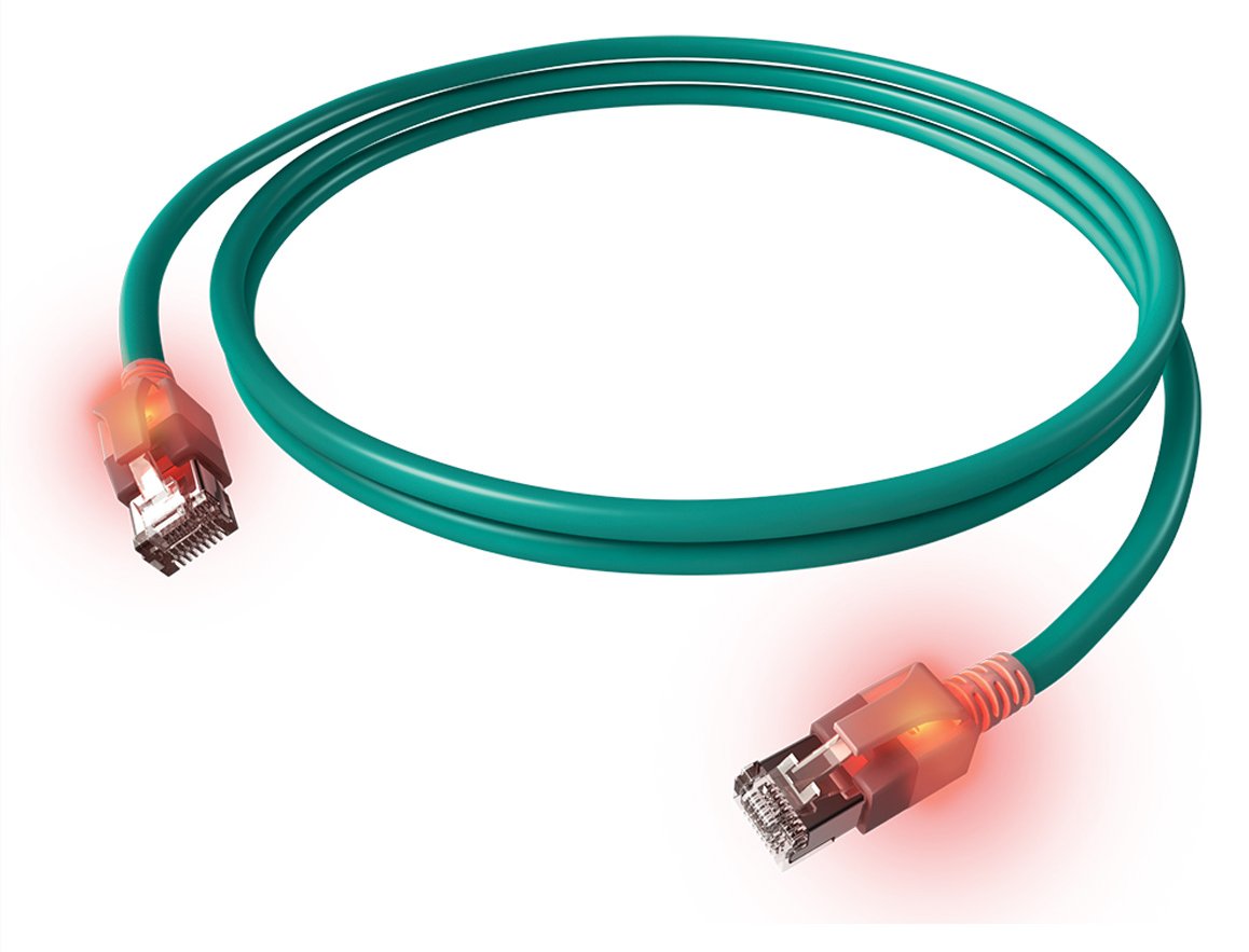 EasyLan Sacon 442626,010 - 10 m - Cat6a - S/FTP (S-STP) - RJ-45 - RJ-45