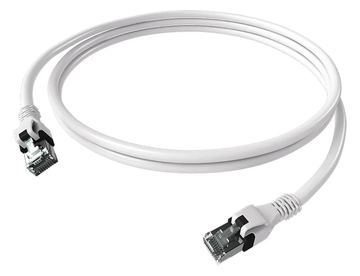 EasyLan saCon DualBoot Patchkabel S/FTP weiß 3.00m Kat.6A - FTP - SFTP von LumaTech