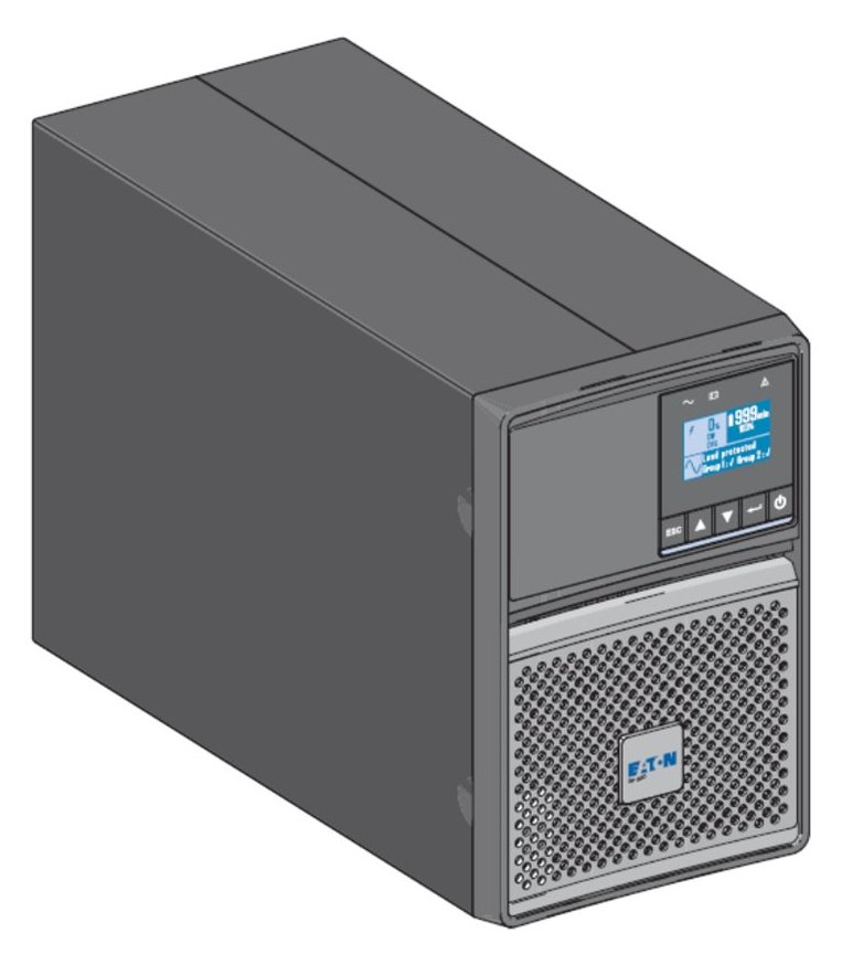 Eaton 5P 650i - Gen 2 - USV - Wechselstrom 200-240 V - 650 VA - ventilgeregelte Bleisäure (VRLA)
