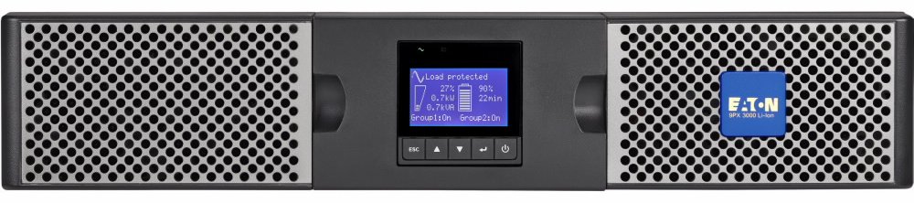 Eaton 9PX 3000i RT2U - USV (in Rack montierbar/extern) - Wechselstrom - 3000 Watt - 3000 VA  - Ausgangsanschlüsse: 10