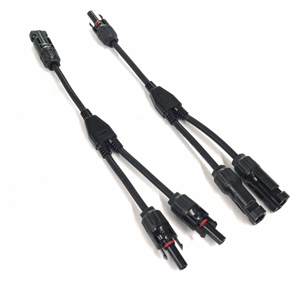 Ecoflow EFPV-LTY2CBL0.3M - Kabel - Schwarz - MC4 - 0,3 m - 120 g - 149 mm