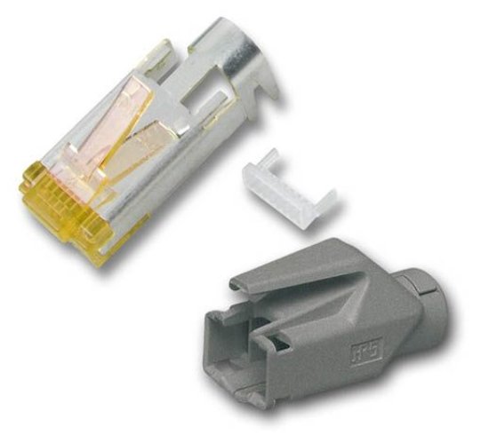 EFB Elektronik H7642.12-50 - RJ-45 - Grau - Männlich - Cat6a - 24/7 - 1 Stück(e)