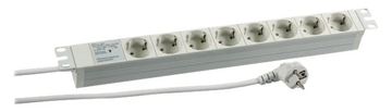 EFB Elektronik Koop PROFIversal - Steckdosenleiste (Rack - einbaufähig) - Wechselstrom 250 V - Eingabe von LumaTech