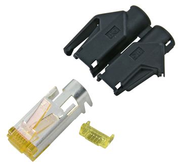 EFB Elektronik TM31 RJ-45 St. 50er Pack schwarz - Kabel-/Adapterset - Netzwerk von LumaTech