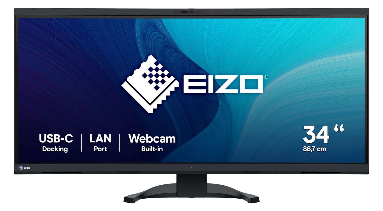 EIZO FlexScan EV3450XC-BK - Mit FlexStand - LED-Monitor - gebogen - 86.4 cm (34)