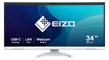 EIZO FlexScan EV3450XC-WT - Mit FlexStand - LED-Monitor - gebogen - 86.4 cm (34) von LumaTech