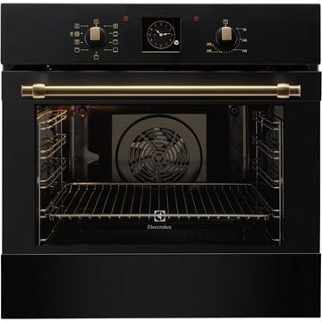 Electrolux FLEX SurroundCook 600 43dB Sort Elektrisk ovn 72liter Klasse A Ovn