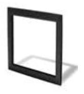 Elo Touch Solutions Elo Front-Mount Bezel - Monitorblende - Schwarzes eloxiertes Aluminium von LumaTech
