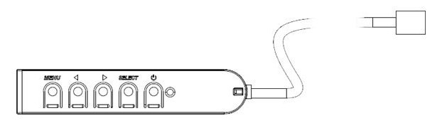 Elo Touch Solutions Elo OSD REMOTE - Fernbedienung - Kabel - für Elo 1093