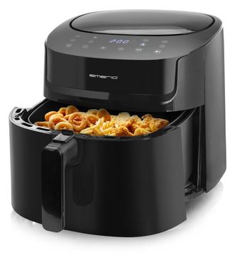 Emerio AF-129622.1 - Heißluftfritteuse - 7,2 l - 60 °C - 200 °C - Einzelbild - Schwarz von LumaTech