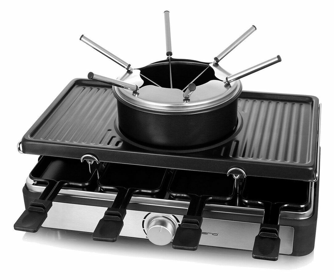 Emerio RG-124930 - Raclette/Grill/Fondue - 1.4