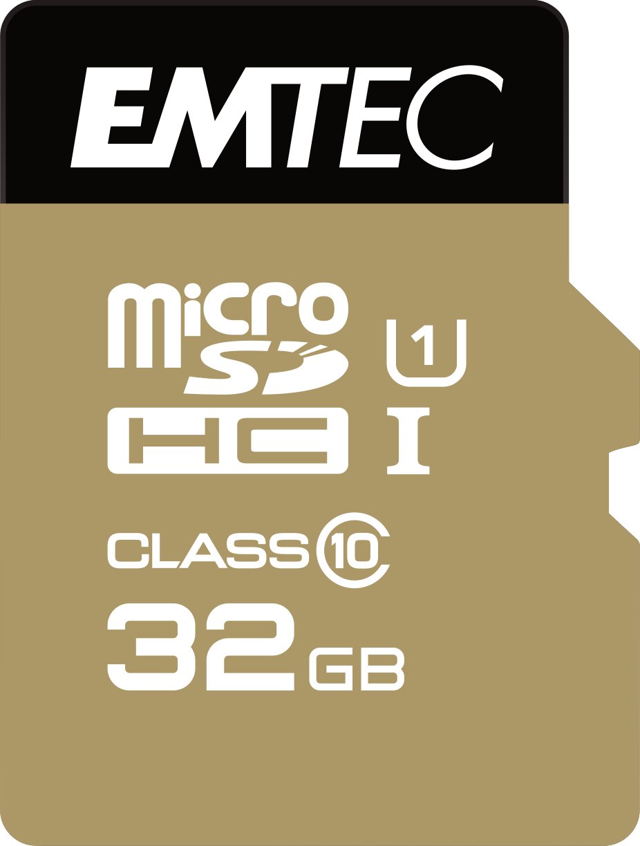 EMTEC Gold+ - Flash-Speicherkarte (SD-Adapter inbegriffen)