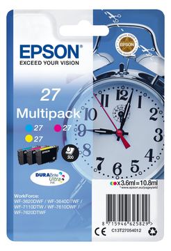 Epson 27 Multi-Pack - 3er-Pack - 10.8 ml - Gelb, Cyan, Magenta von LumaTech