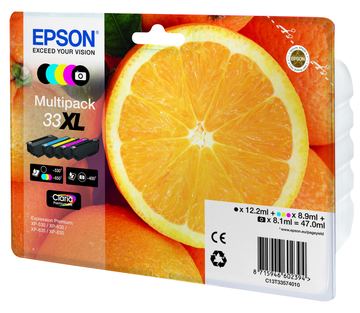 Epson 33XL Multipack - 5er-Pack - 47 ml - XL von LumaTech