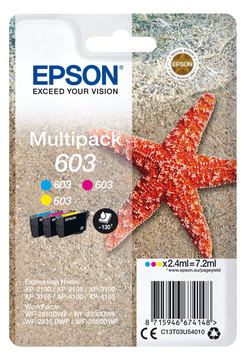 Epson 603 Multipack - 3er-Pack - Gelb, Cyan, Magenta von LumaTech