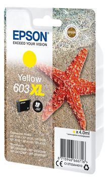 Epson 603XL - 4 ml - XL - Gelb - original - Blisterverpackung von LumaTech