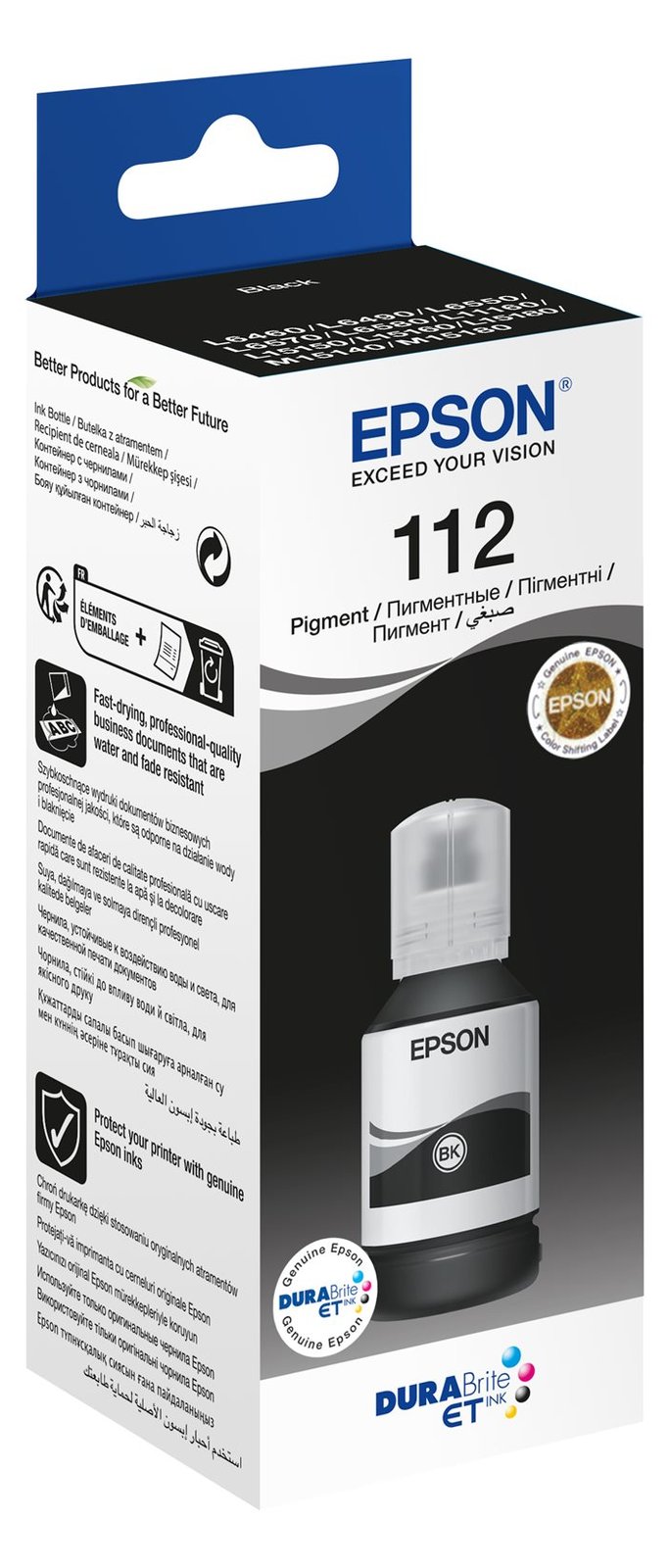 Epson EcoTank 112 - 127 ml - Schwarz - original