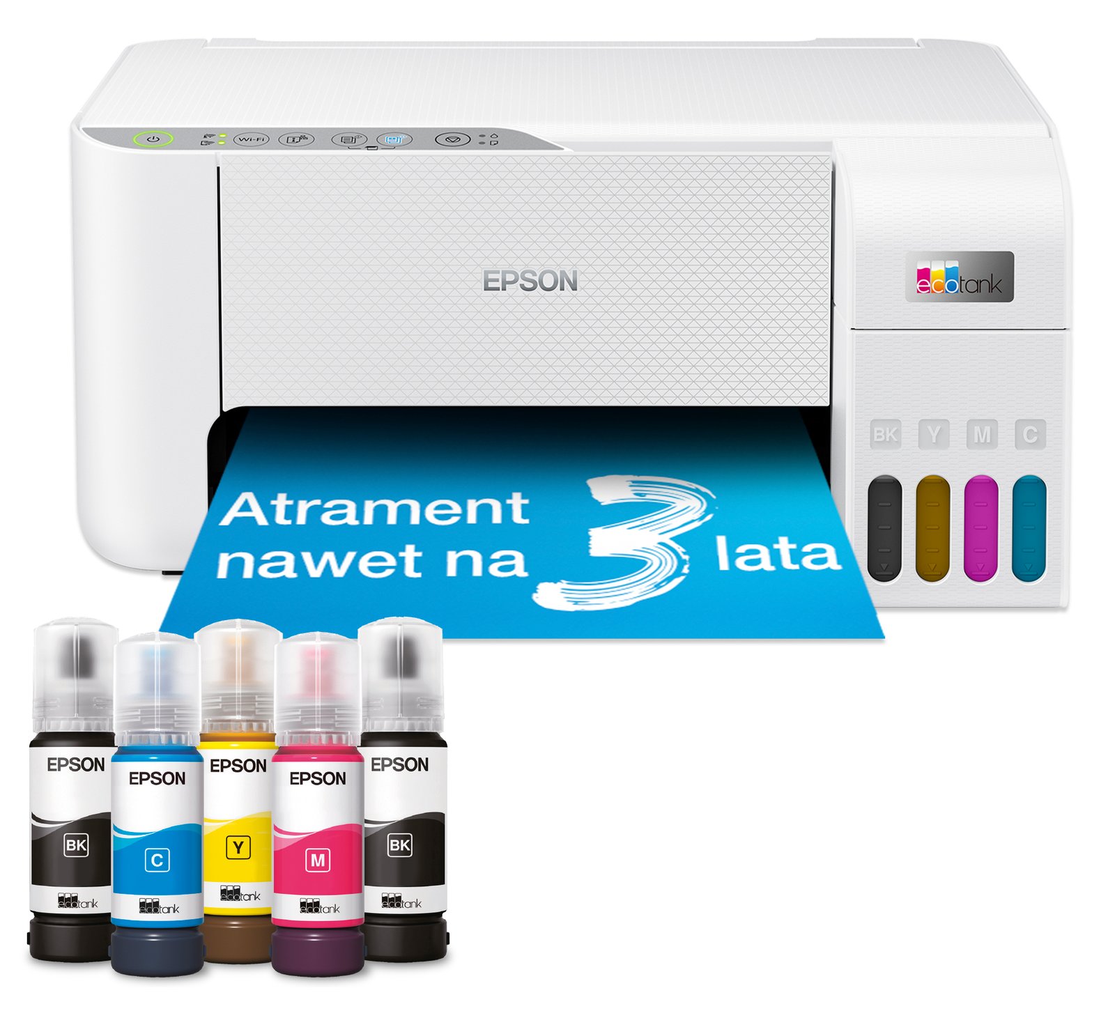 Epson EcoTank L3276 WiFi - A4-Multifunktionsdrucker mit Wi-Fi und - Tintenstrahldruck - Farbig