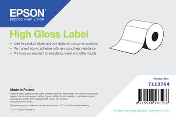 Epson Glassin - hochglänzend - Rolle (20,3 cm x 60 m) Endlosetiketten von LumaTech