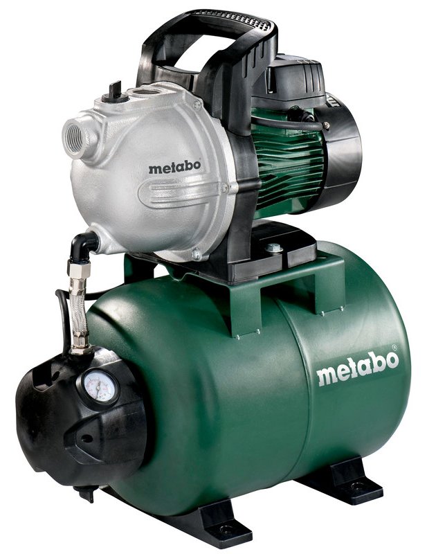 Metabo HWW 4000/25 G - Boosterpumpe - 1100 W - AC - 4,6 bar - 4000 l/h - IPX4