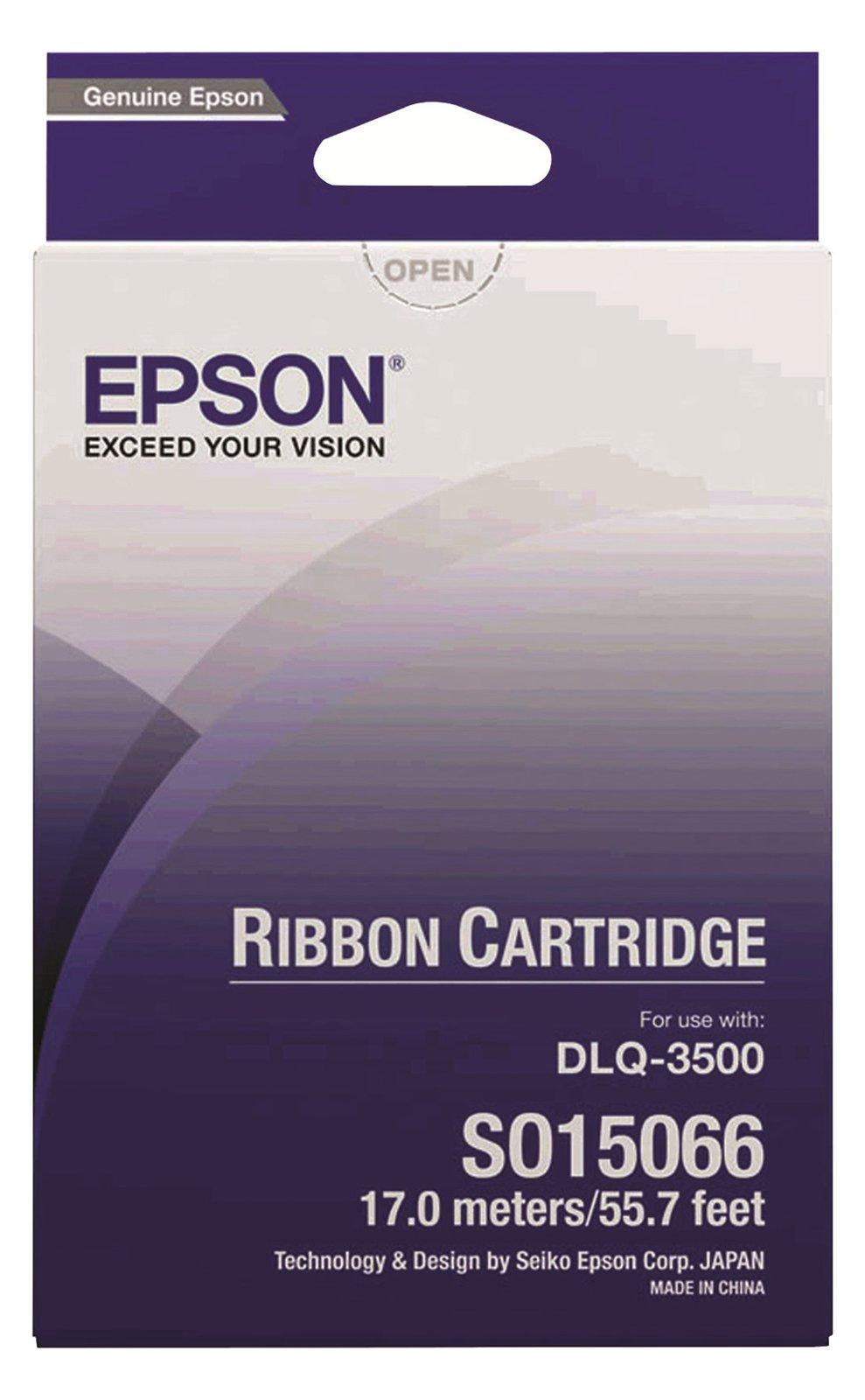Epson Schwarz - 16.75 m - Textilband - für DLQ 3000