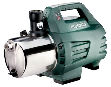 Metabo P 6000 Inox - 1300 W - AC - 5,5 bar - 6000 l/h - IPX4 - Grün - Edelstahl