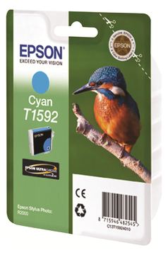 Epson T1592 - 17 ml - Cyan - Original - Blisterverpackung von LumaTech