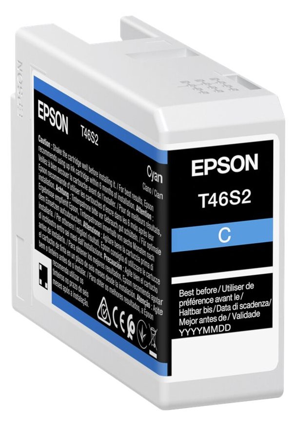 Epson T46S2 - 25 ml - Cyan - original - Tintenpatrone