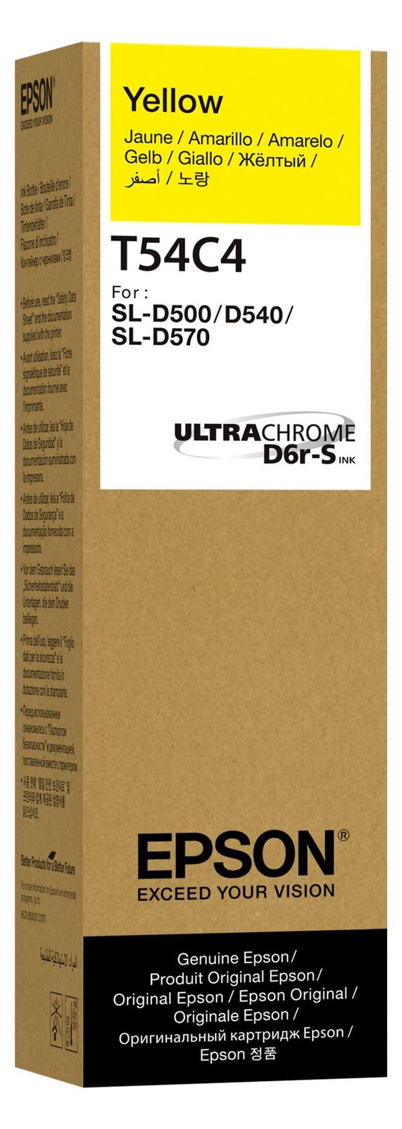 Epson T54C - Gelb - original - Box - Nachfülltinte