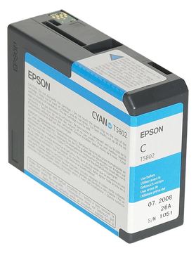 Epson T5802 - 80 ml - Cyan - Original - Tintenpatrone von LumaTech
