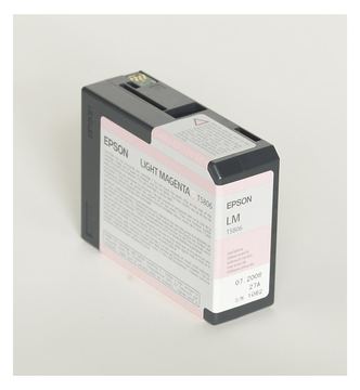 Epson T5806 - 80 ml - hellmagentafarben - Original von LumaTech